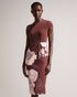 NIMALA-Dresses-Asymmetric Bodycon Dress- Ted Baker Romania